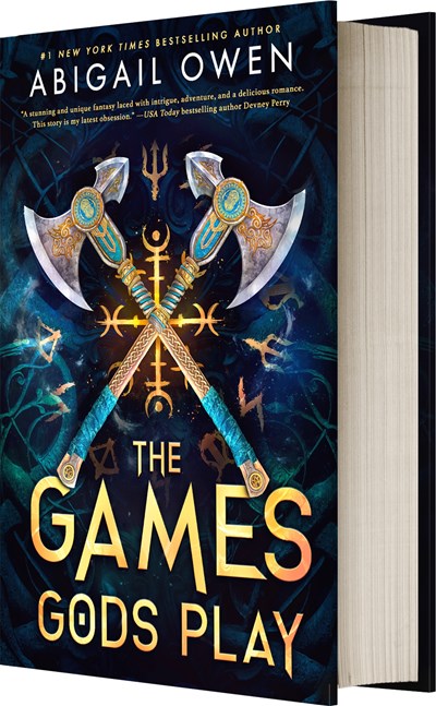 "The Games Gods Play" by Abigail Owen (Preowned Hardcover)