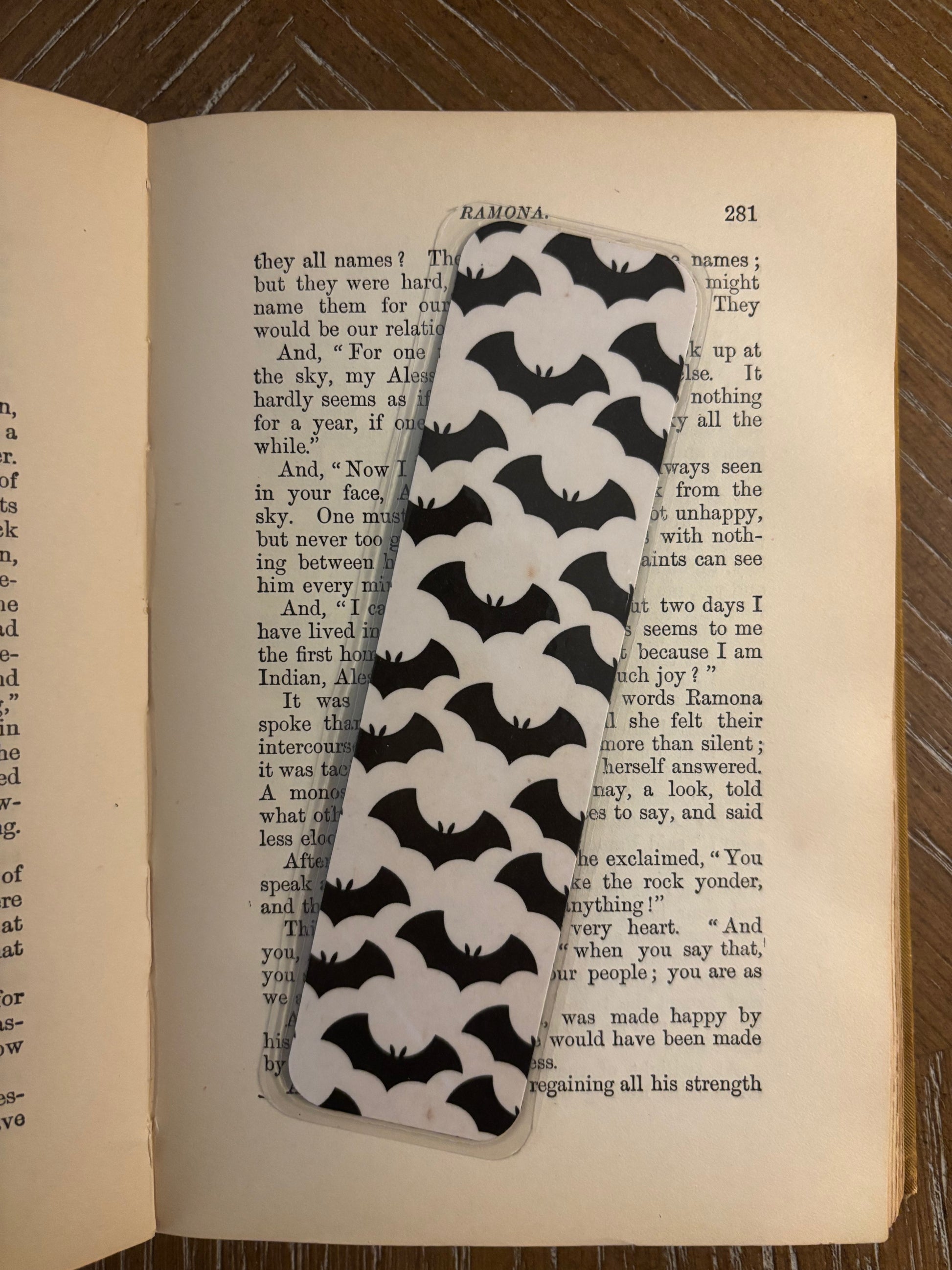 it's freakin bats bookmark