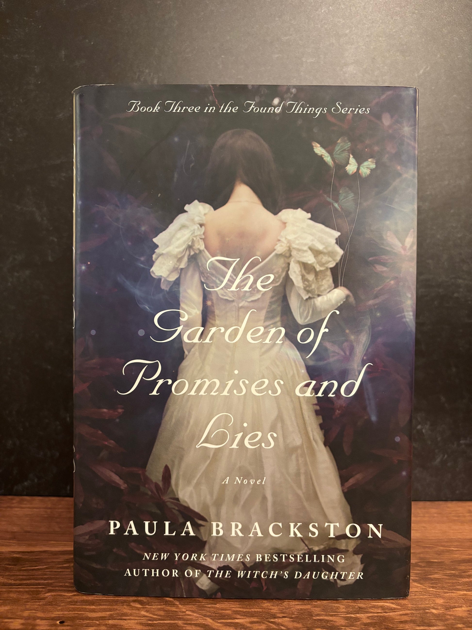 "The Garden of Promises and Lies" by Paula Brackston (Preowned Hardcover)
