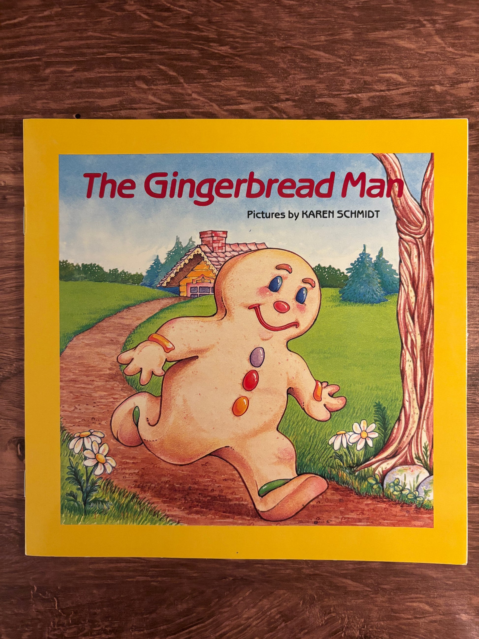 "The Gingerbread Man" by Karen Lee Schmidt (Preowned Picture Book)