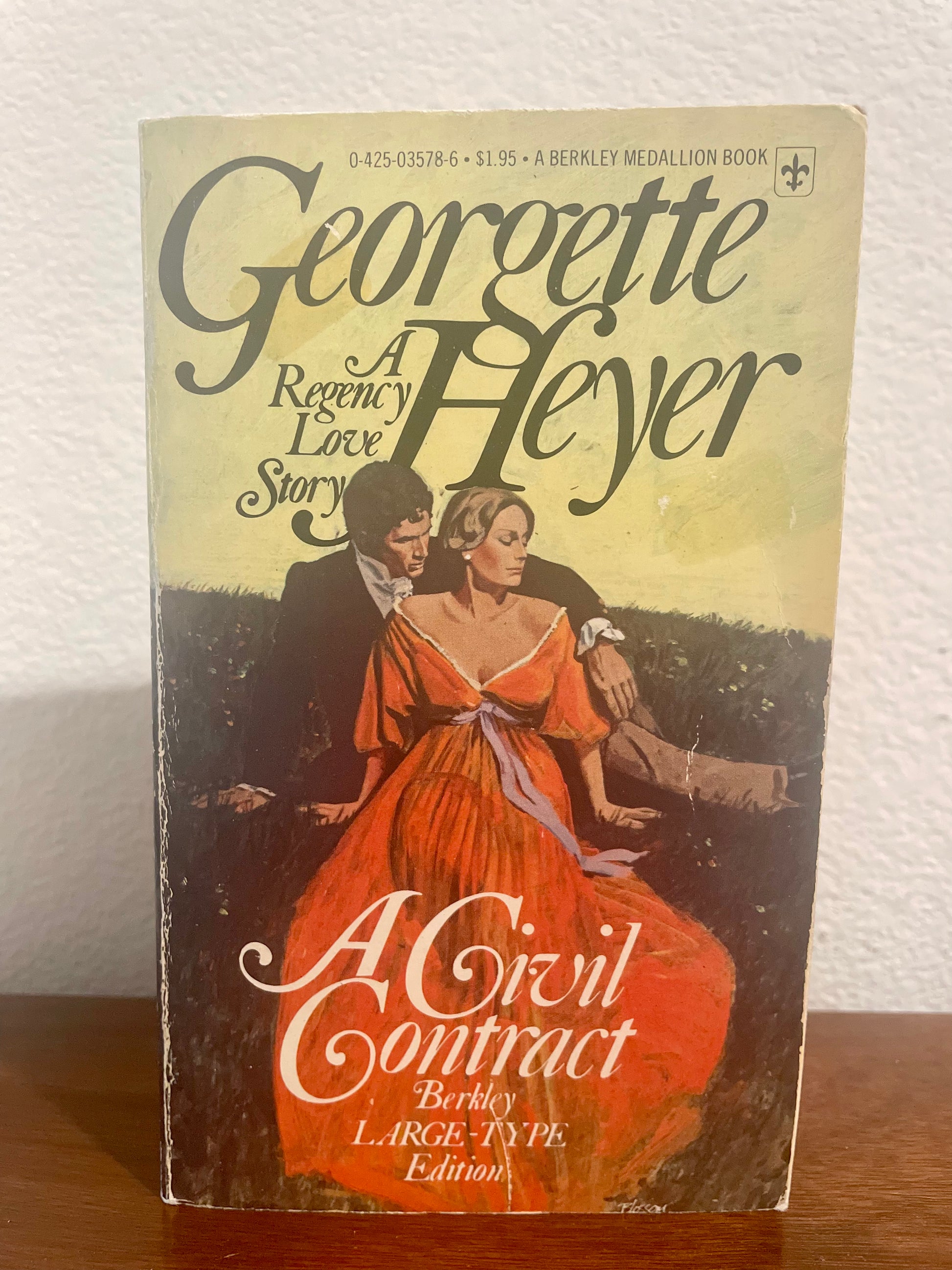 "A Civil Contract" by Georgette Heyer (Preowned Paperback)