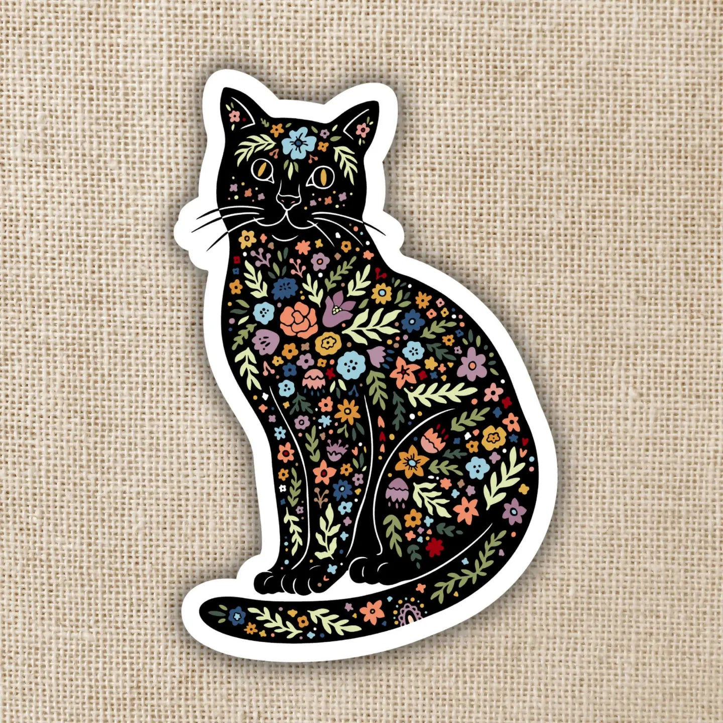 Magic Boho Cat Sticker | Kingdom of Threads
