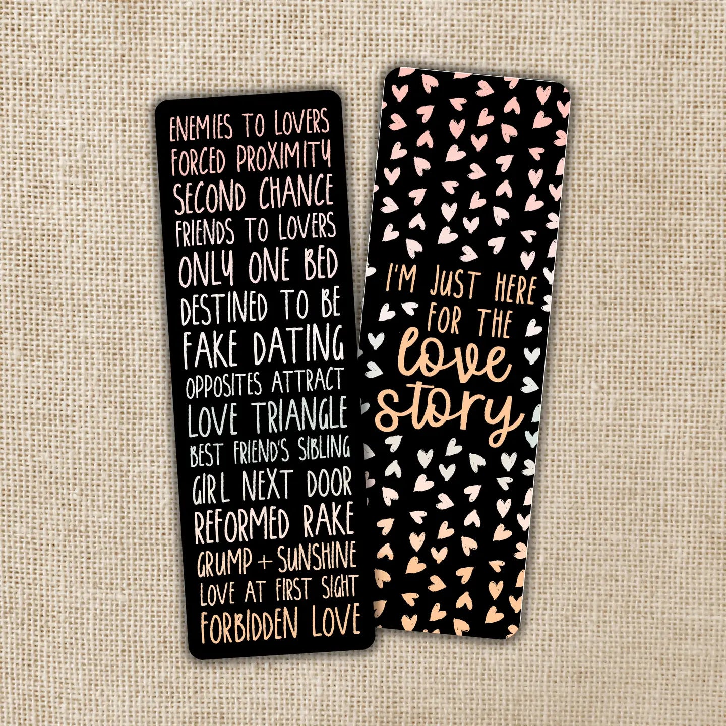 Best Romance Tropes Bookmark | Kingdom of Threads