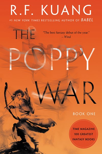 "The Poppy War" by R.F. Kuang (paperback)
