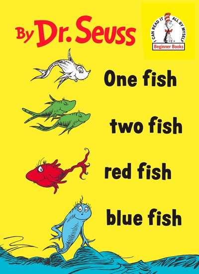 "One Fish Two Fish Red Fish Blue Fish" by Dr. Seuss (Used Hardcover)