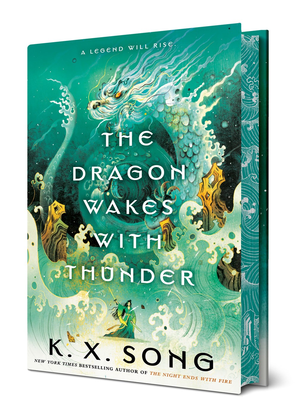 "The Dragon Wakes With Thunder" by K.X. Song (New Hardcover)