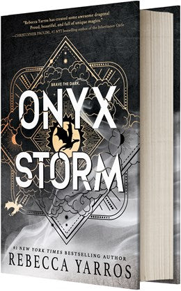"Onyx Storm" by Rebecca Yarros (Hardcover)