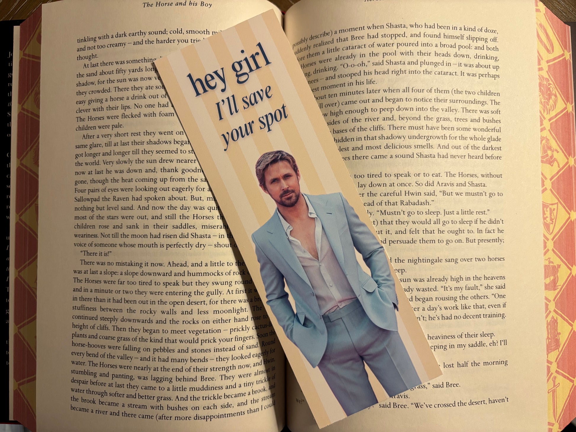 "Hey Girl" Bookmark