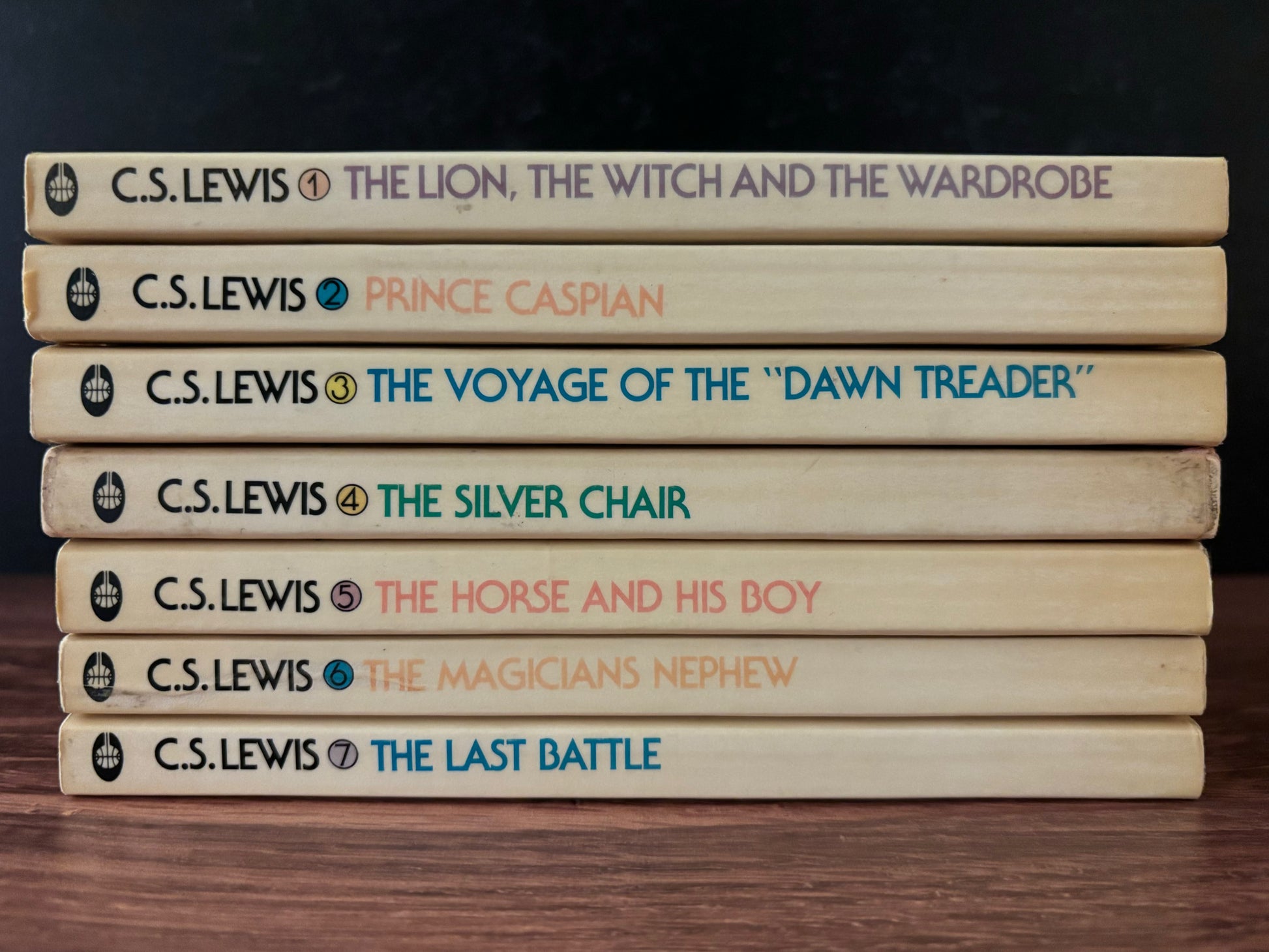 The Chronicles of Narnia by C.S. Lewis (Preowned Set, Books 1-7)
