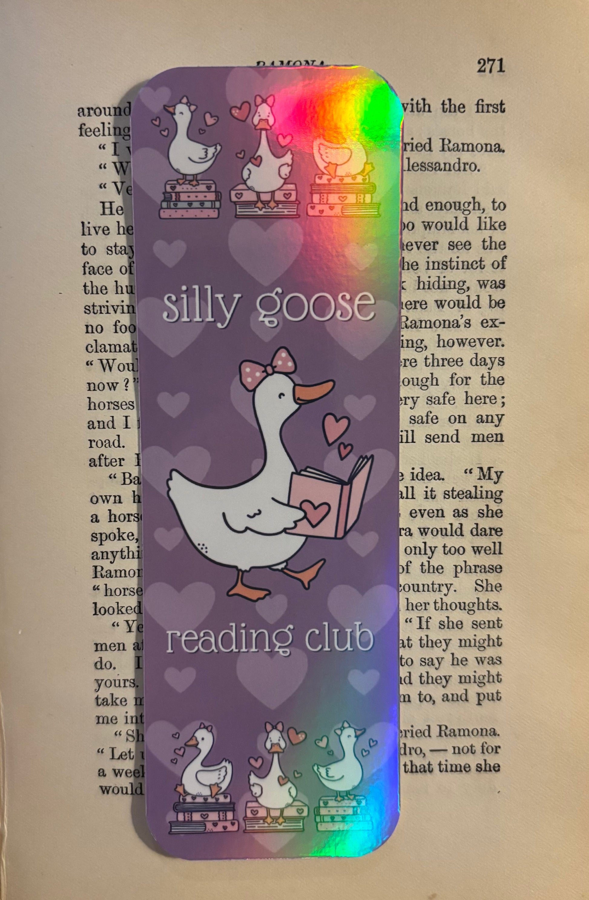 Silly Goose Bookmark