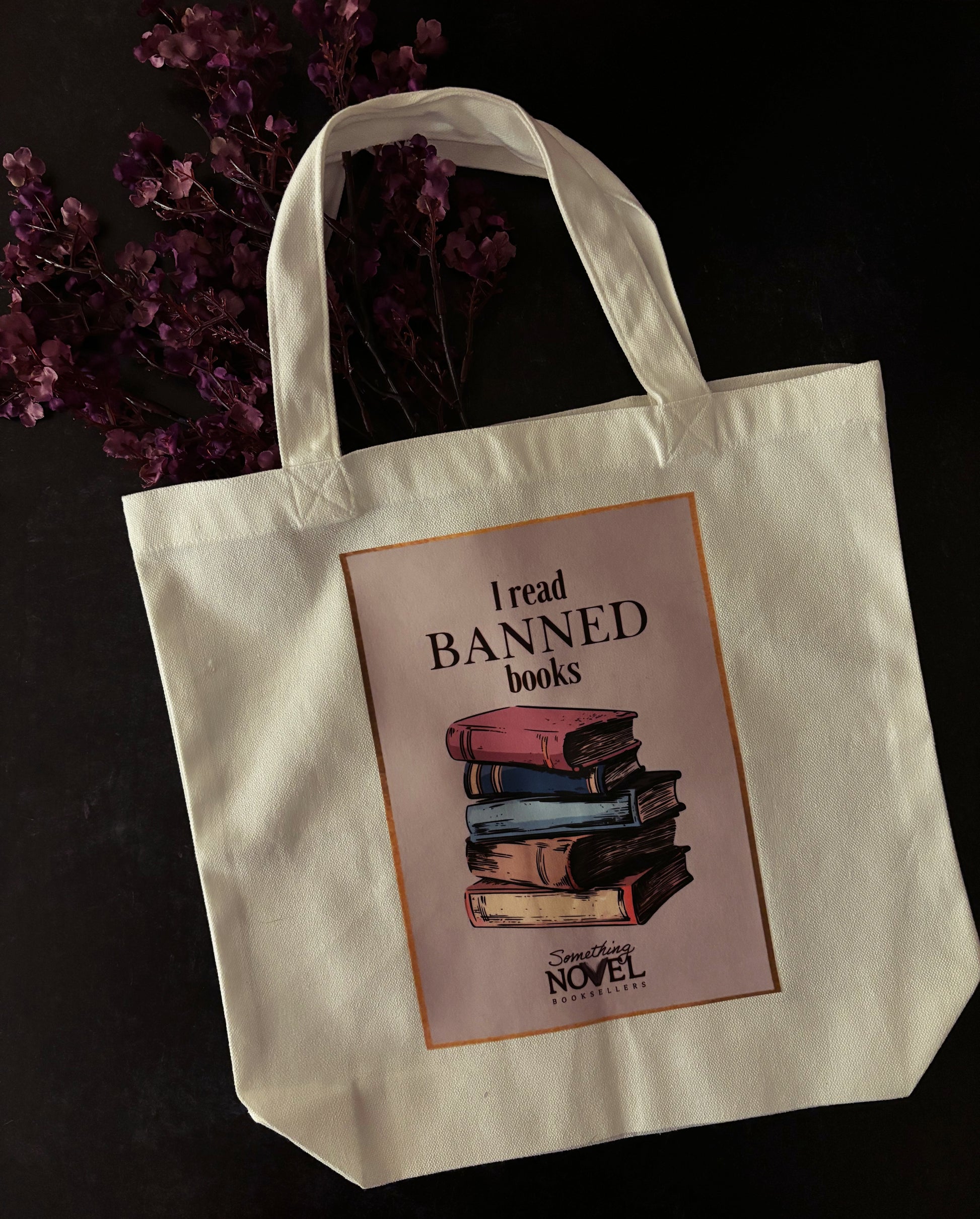 Literary Lovers tote bag | Something Novel