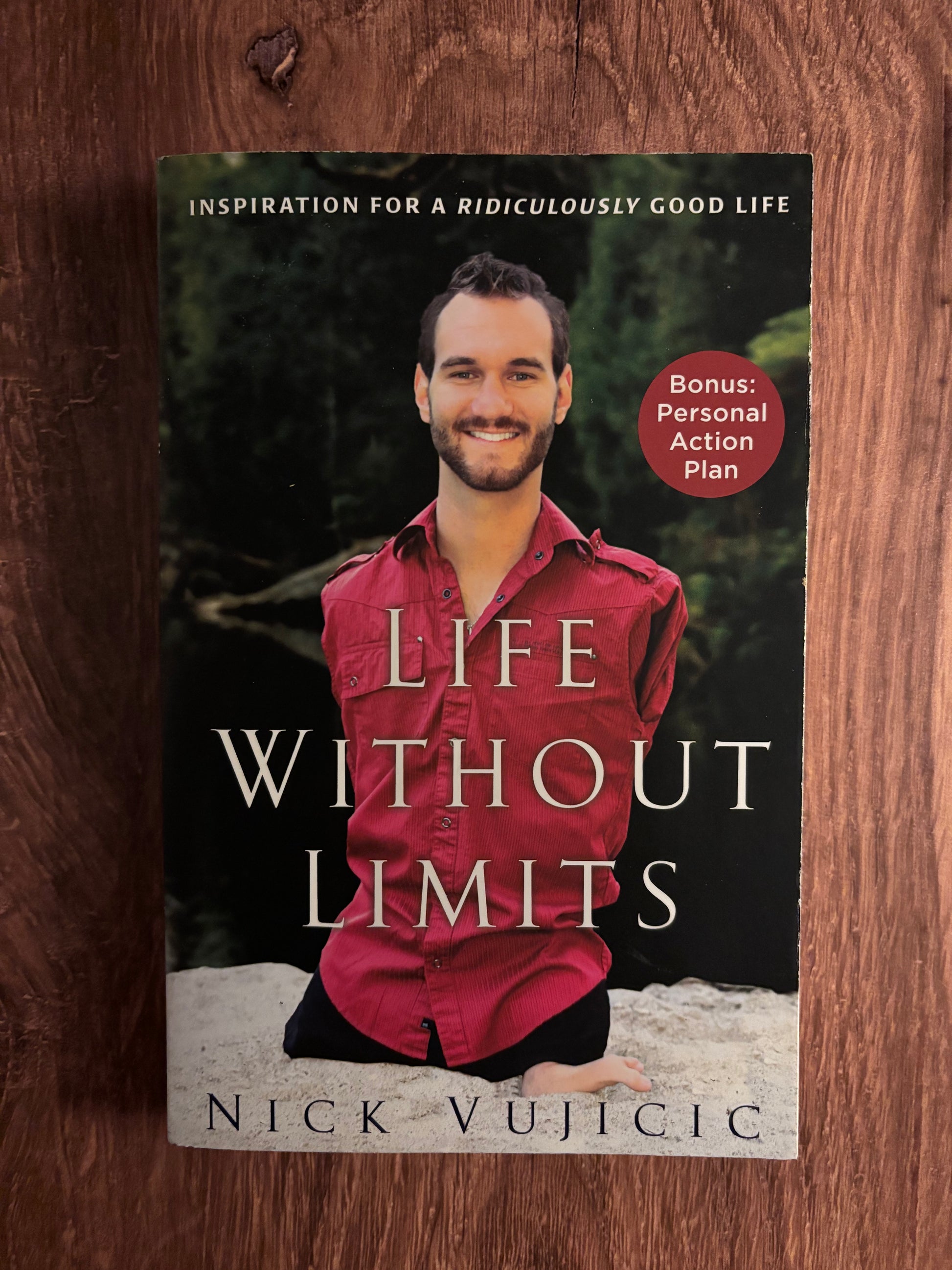 "Life Without Limits" by Nick Vujicic (Preowned Paperback)