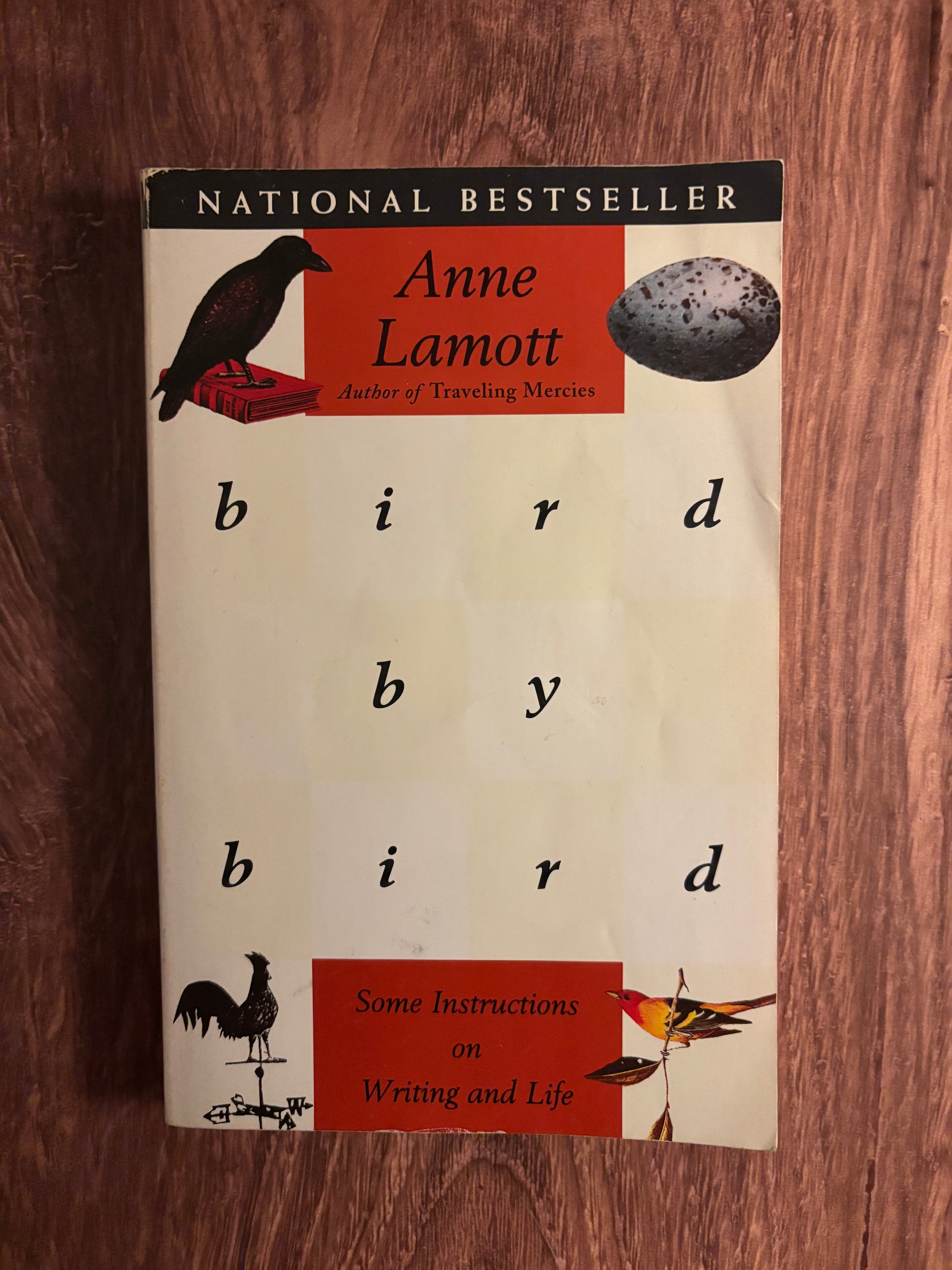 "Bird by Bird" by Anne Lamott (Preowned Paperback)
