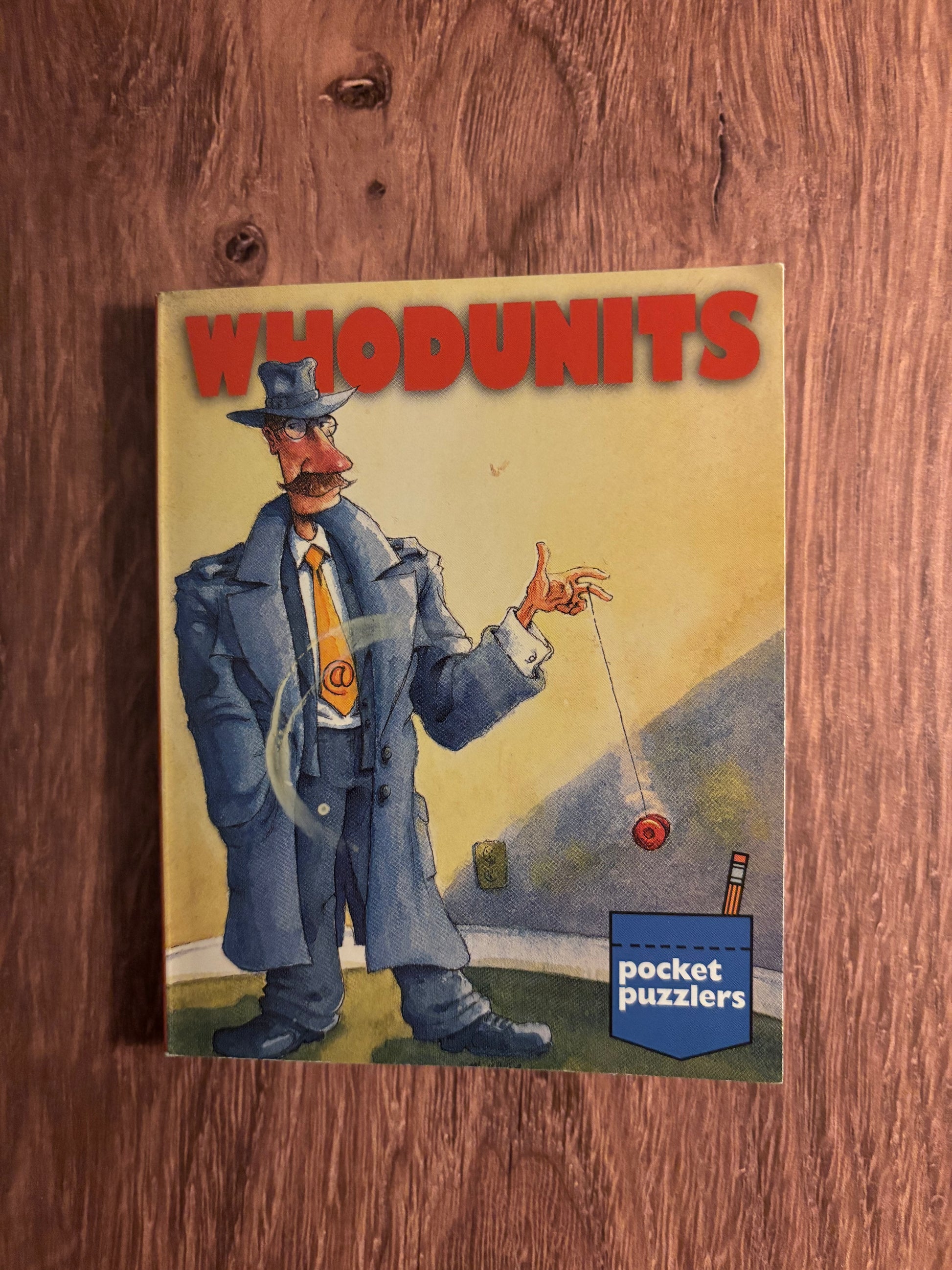 "Pocket Puzzlers: Whodunits" by Stan Smith, Derrick Niederman, and Jim Sukach (Preowned Paperback)