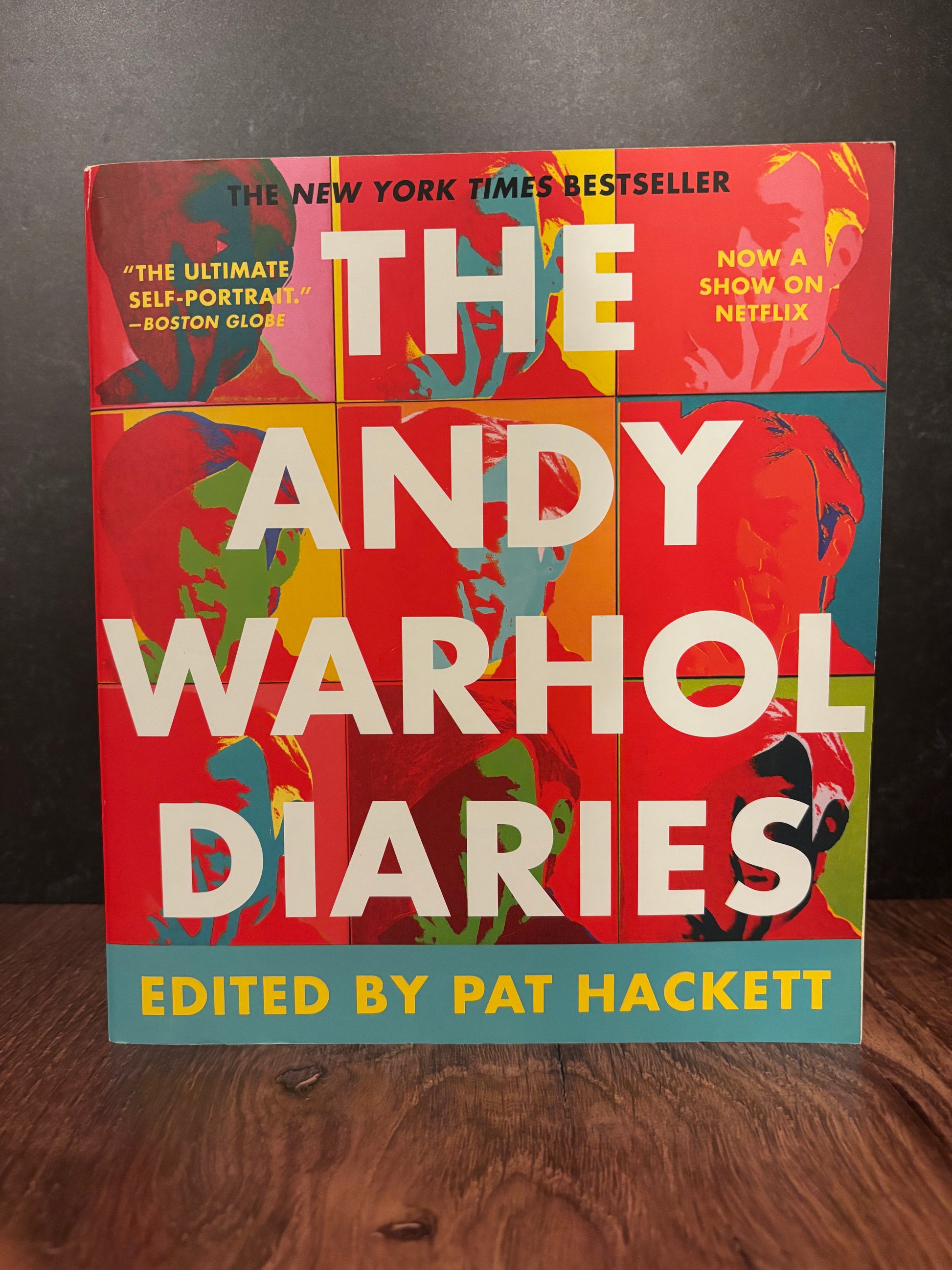 "The Andy Warhol Diaries" Edited by Pat Hackett (Preowned Paperback)