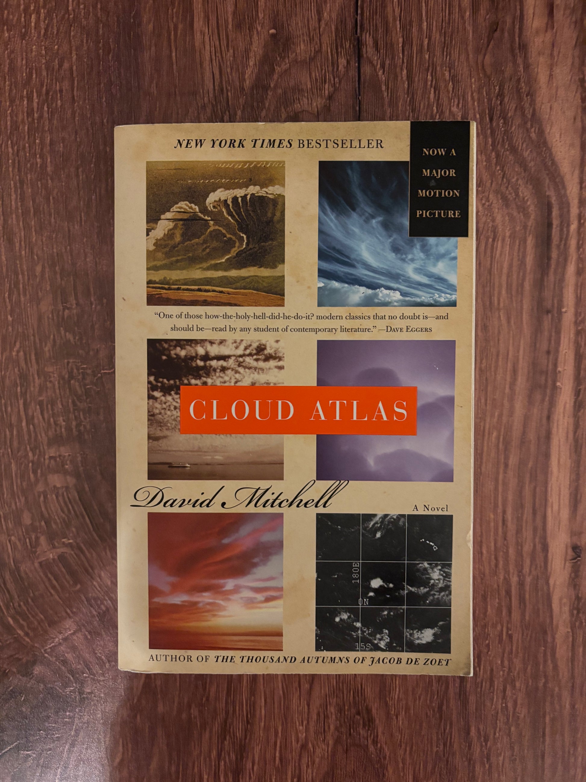 "Cloud Atlas" by David Mitchell (Preowned Paperback)