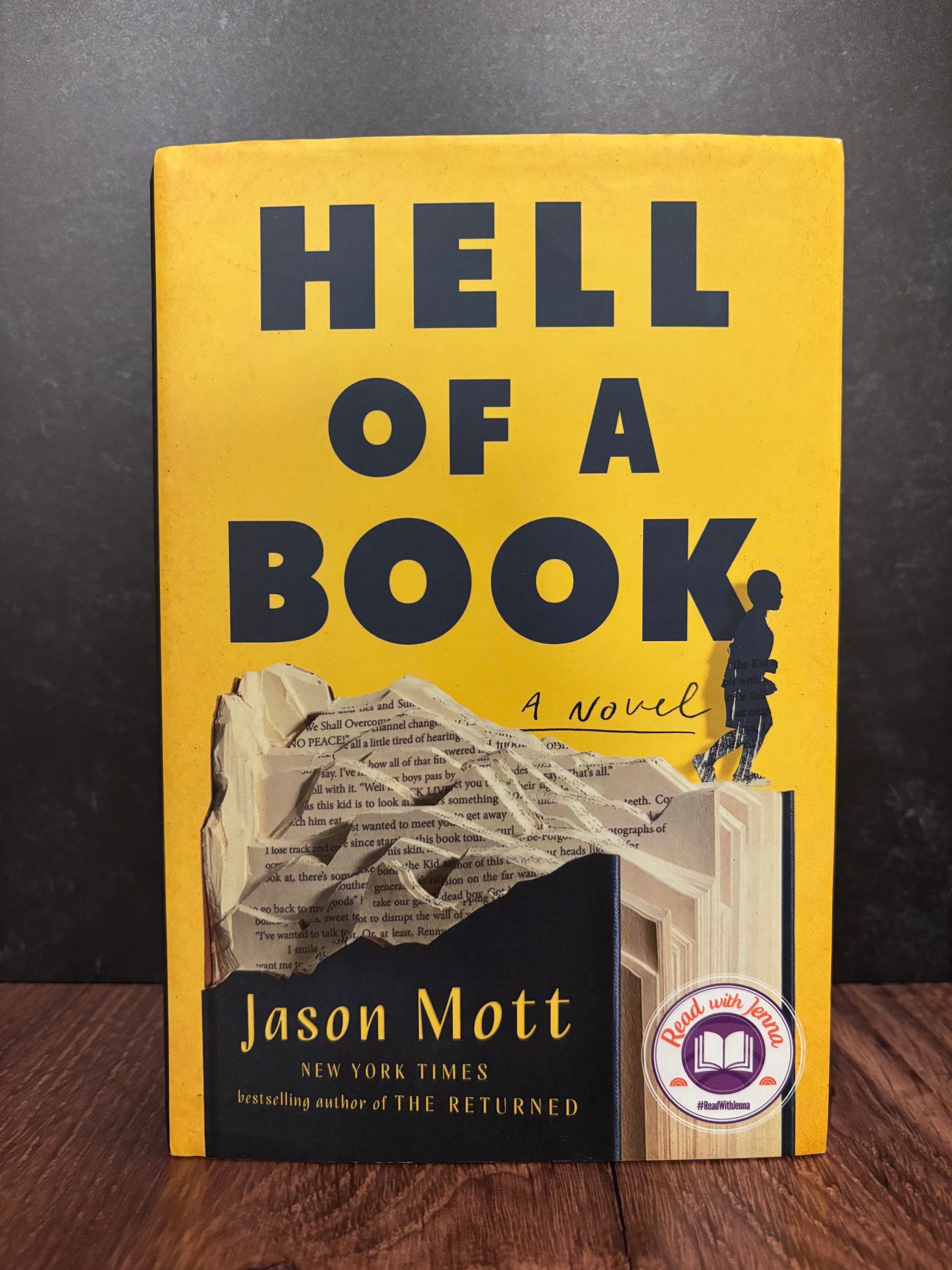"Hell of a Book" by Jason Mott (Preowned Hardcover)