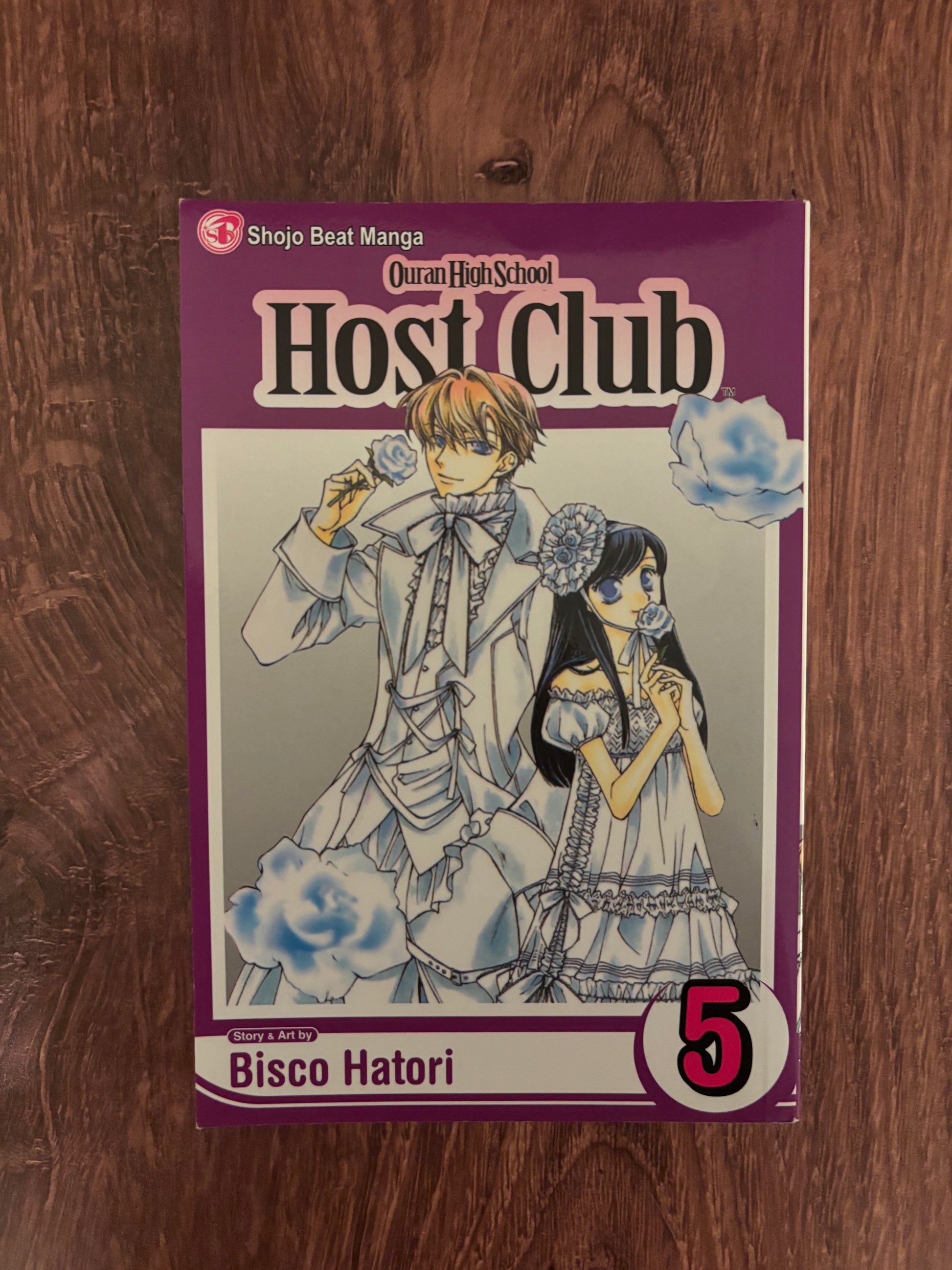"Ouran High School Host Club Vol. 5" by Bisco Hatori (Preowned Paperback)