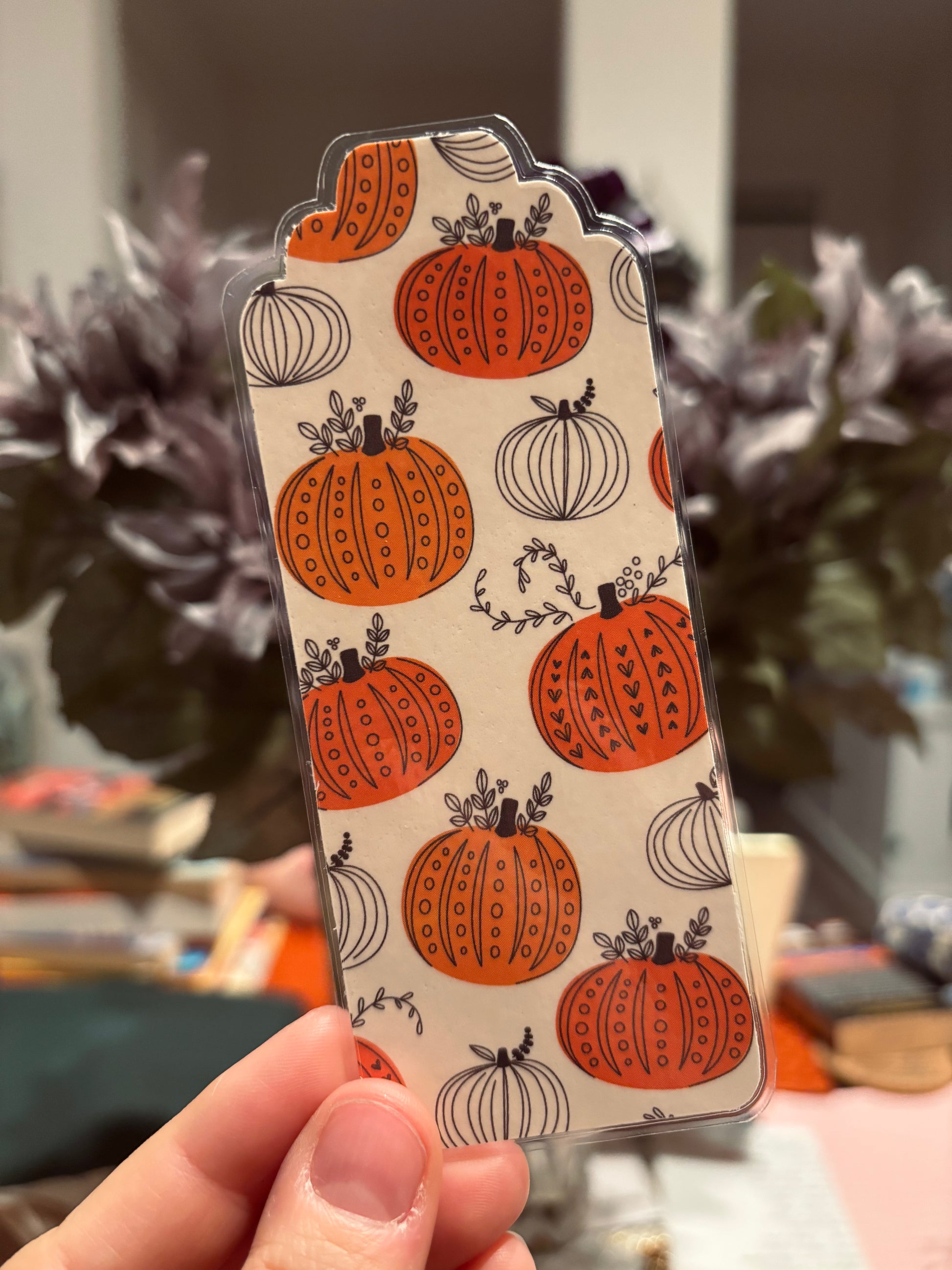 Pumpkin Vibes Bookmark