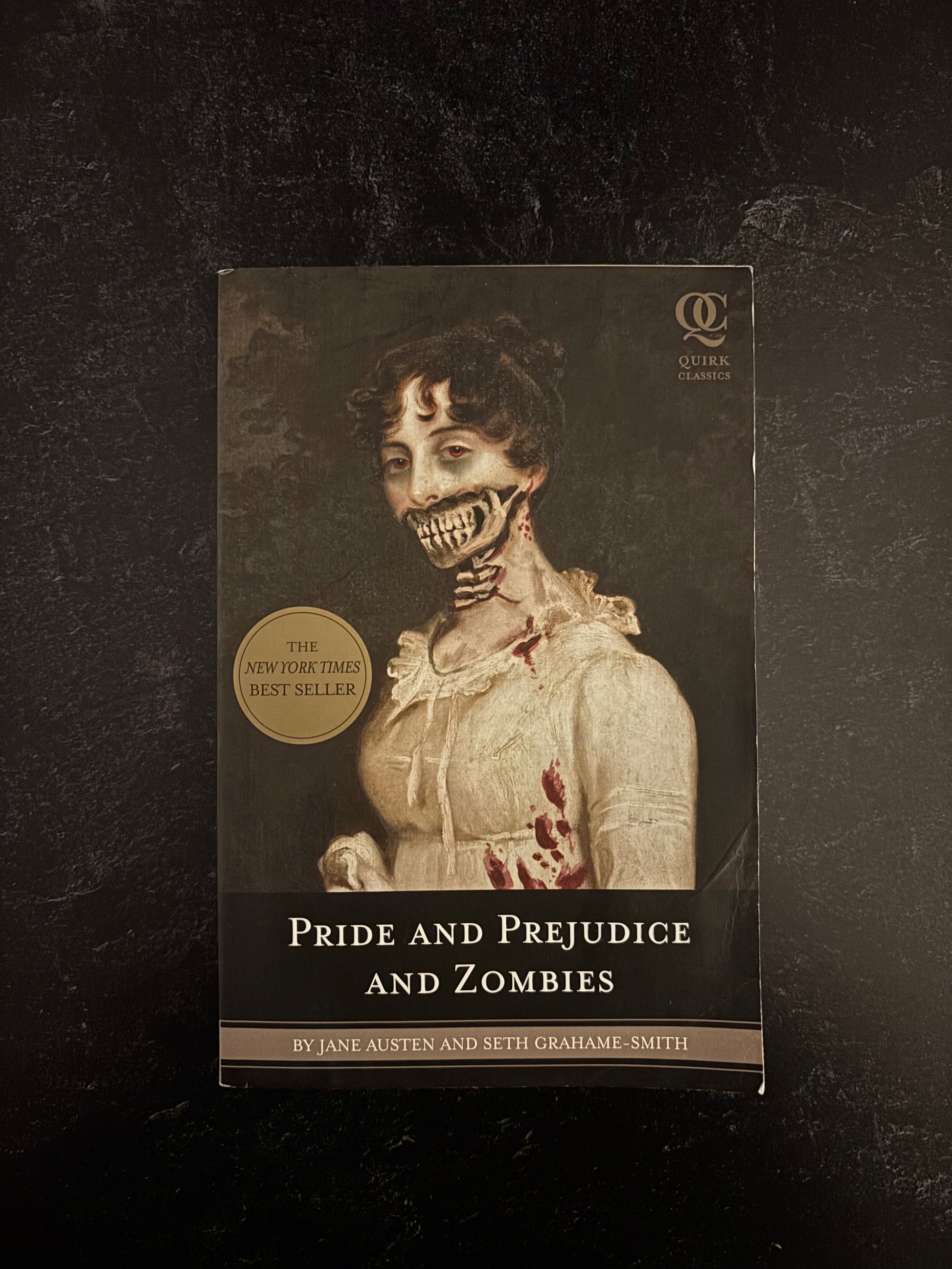 "Pride and Prejudice and Zombies" by Jane Austen and Seth Grahame-Smith (Preowned Paperback)