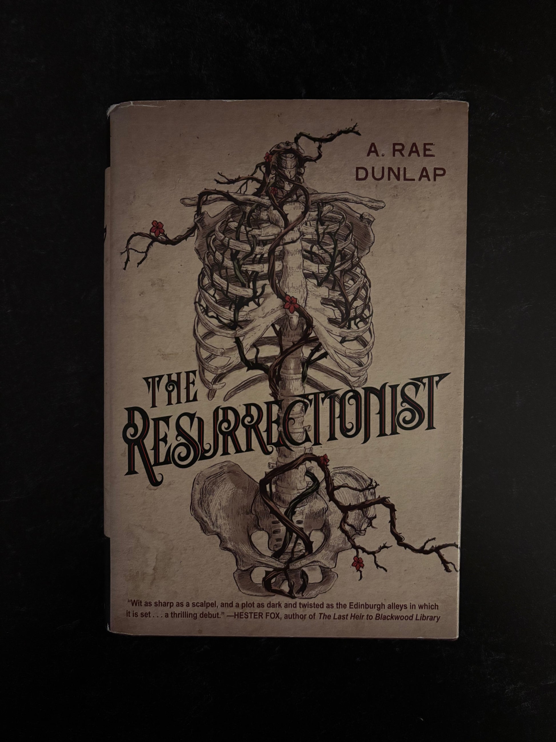 "The Resurectionist" by A. Rae Dunlap (Preowned Hardcover)