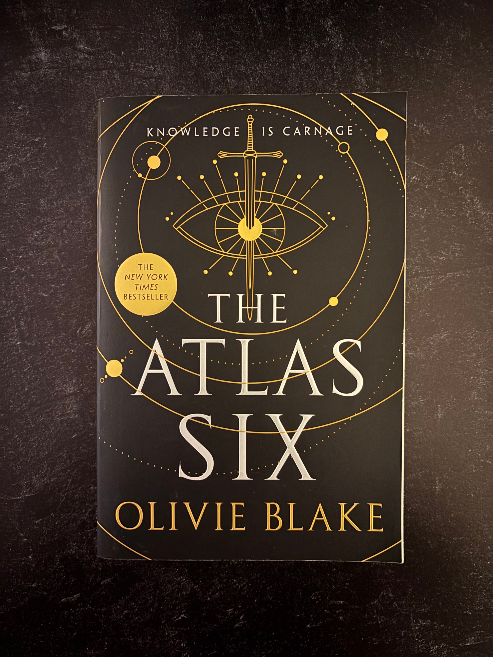 "The Atlas Six" by Olivie Blake (Preowned Paperback)
