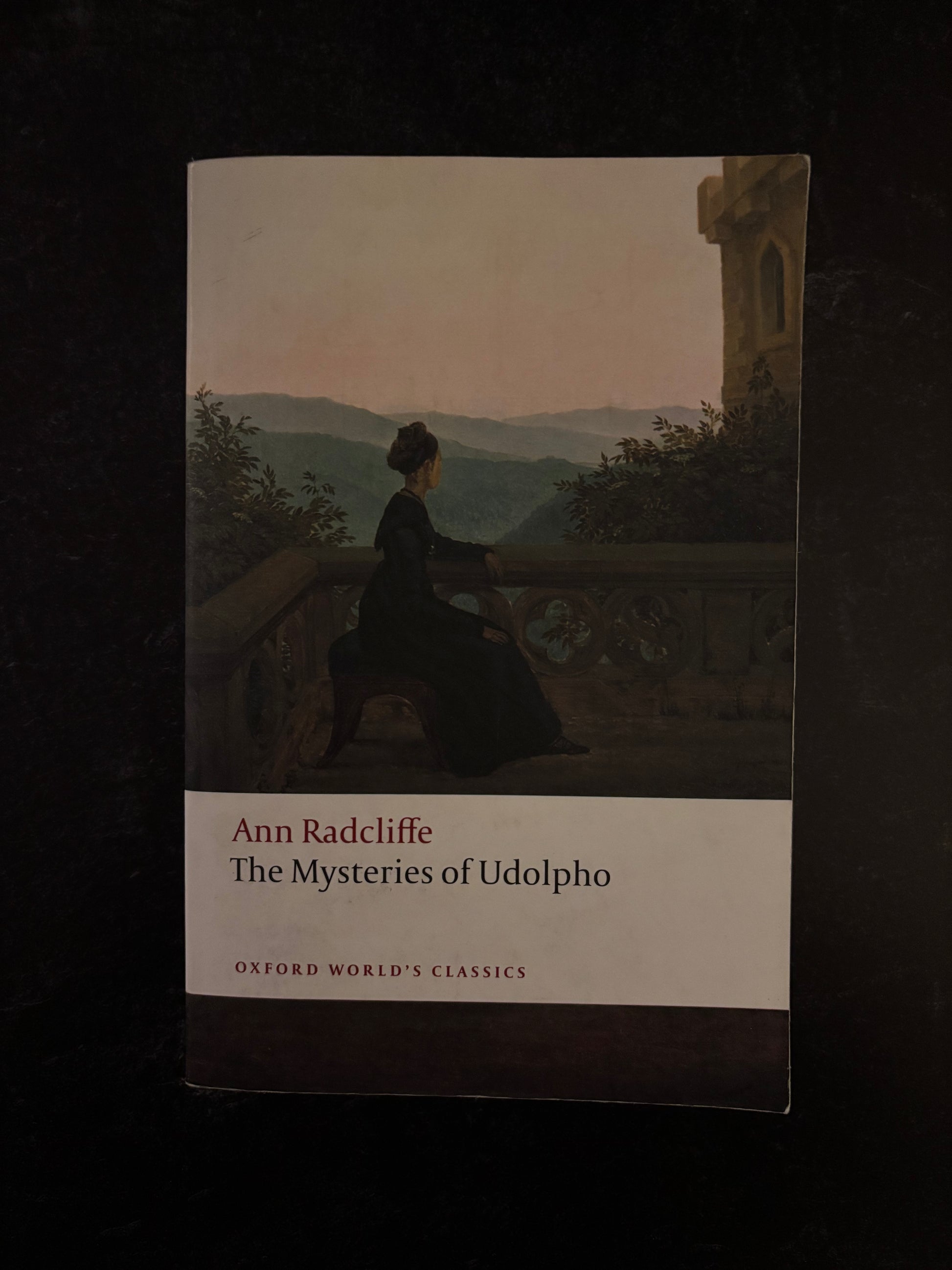 "The Mysteries of Udolpho" by Ann Radcliffe (Preowned Paperback)