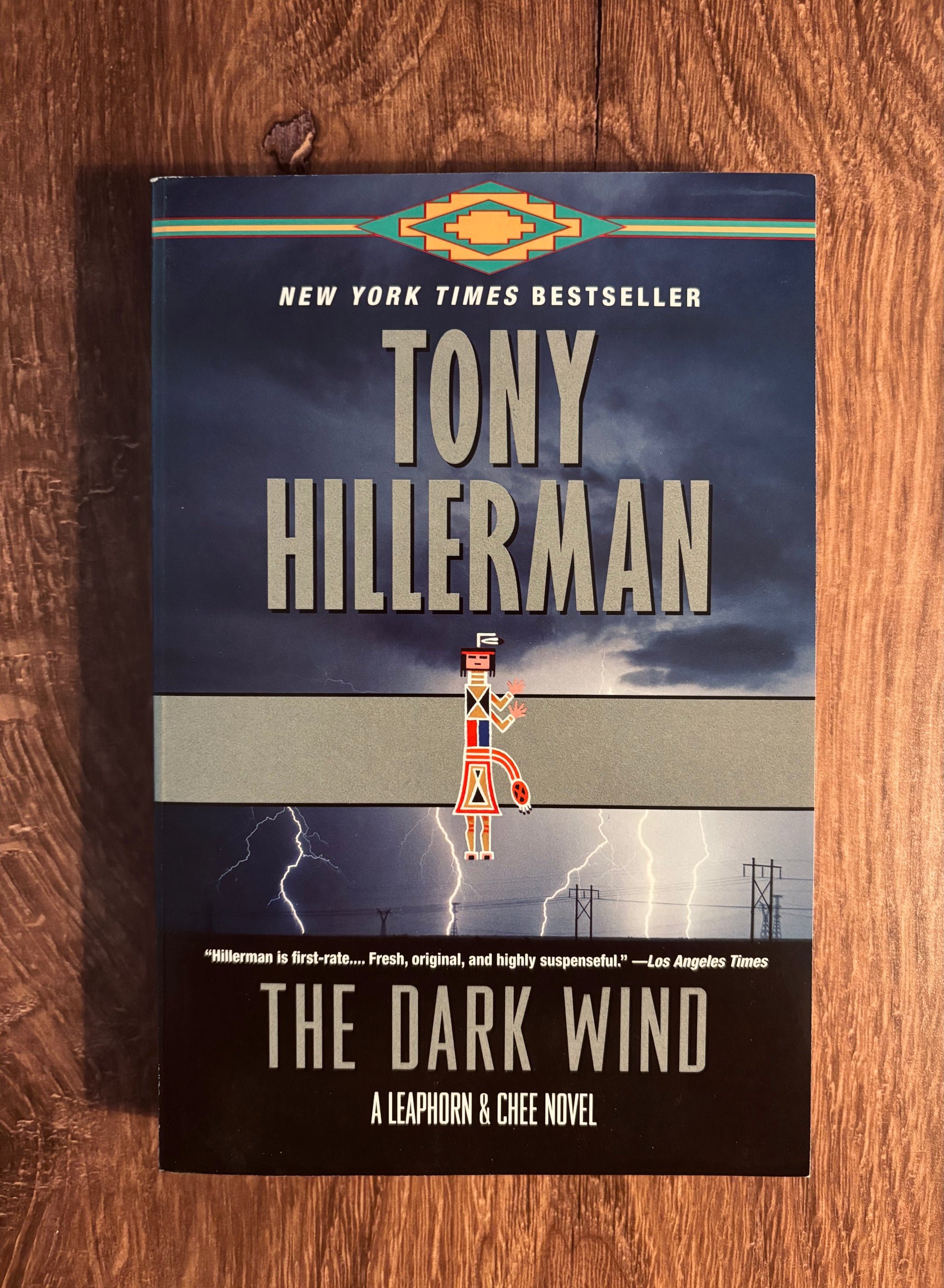 "The Dark Wind" by Tony Hillerman (Preowned Paperback)