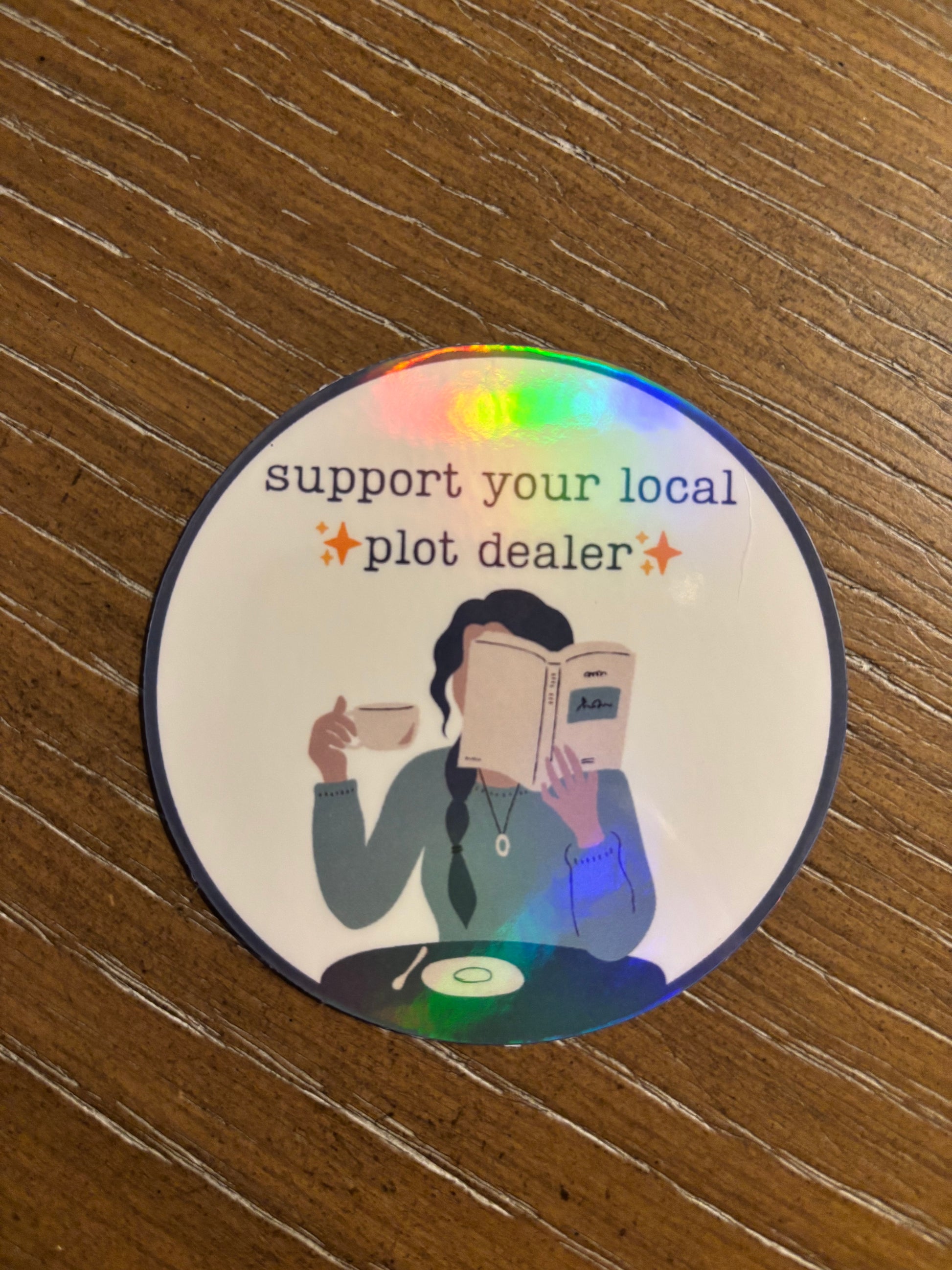 Plot Dealer Sticker