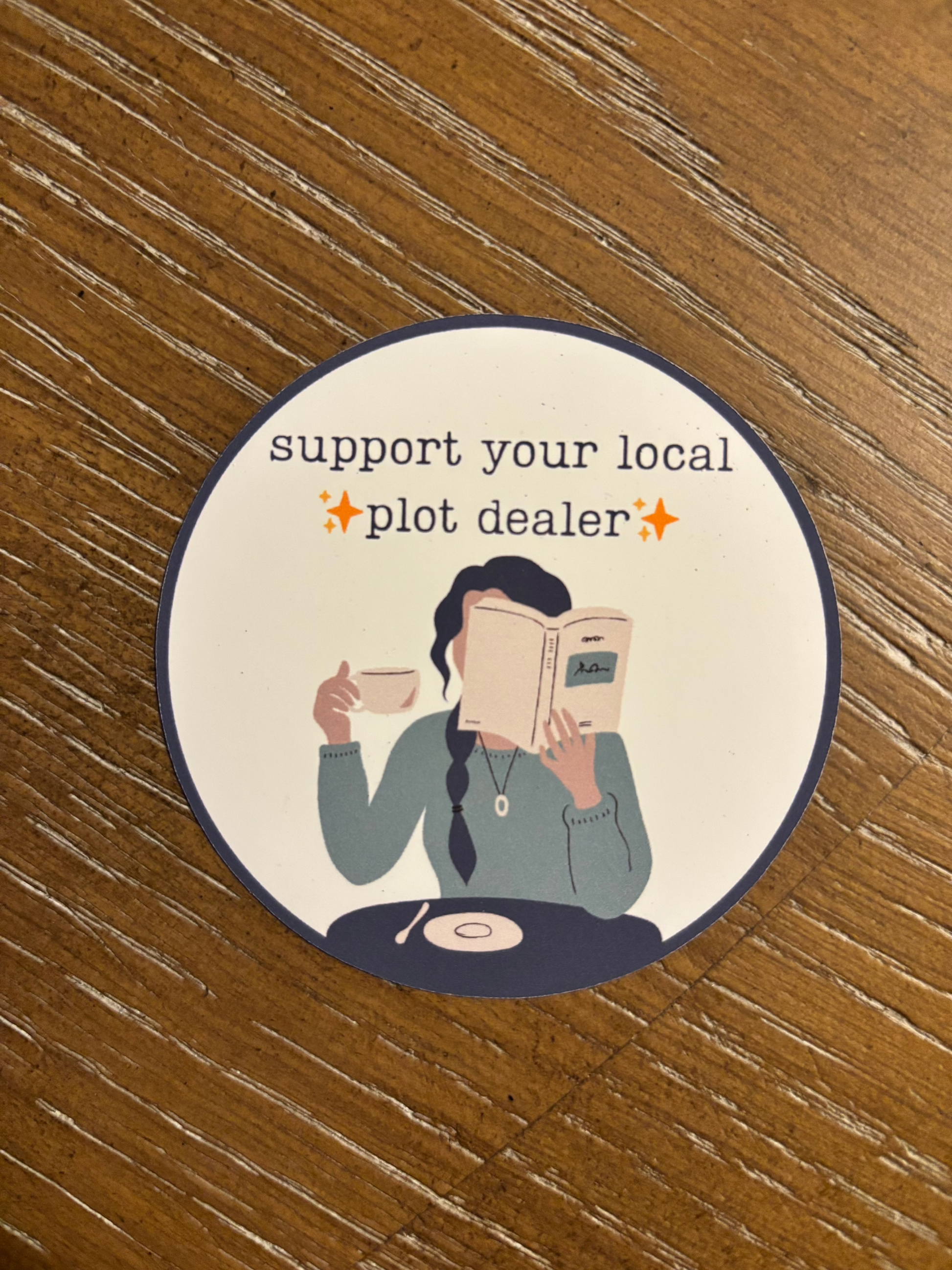 Plot Dealer Sticker