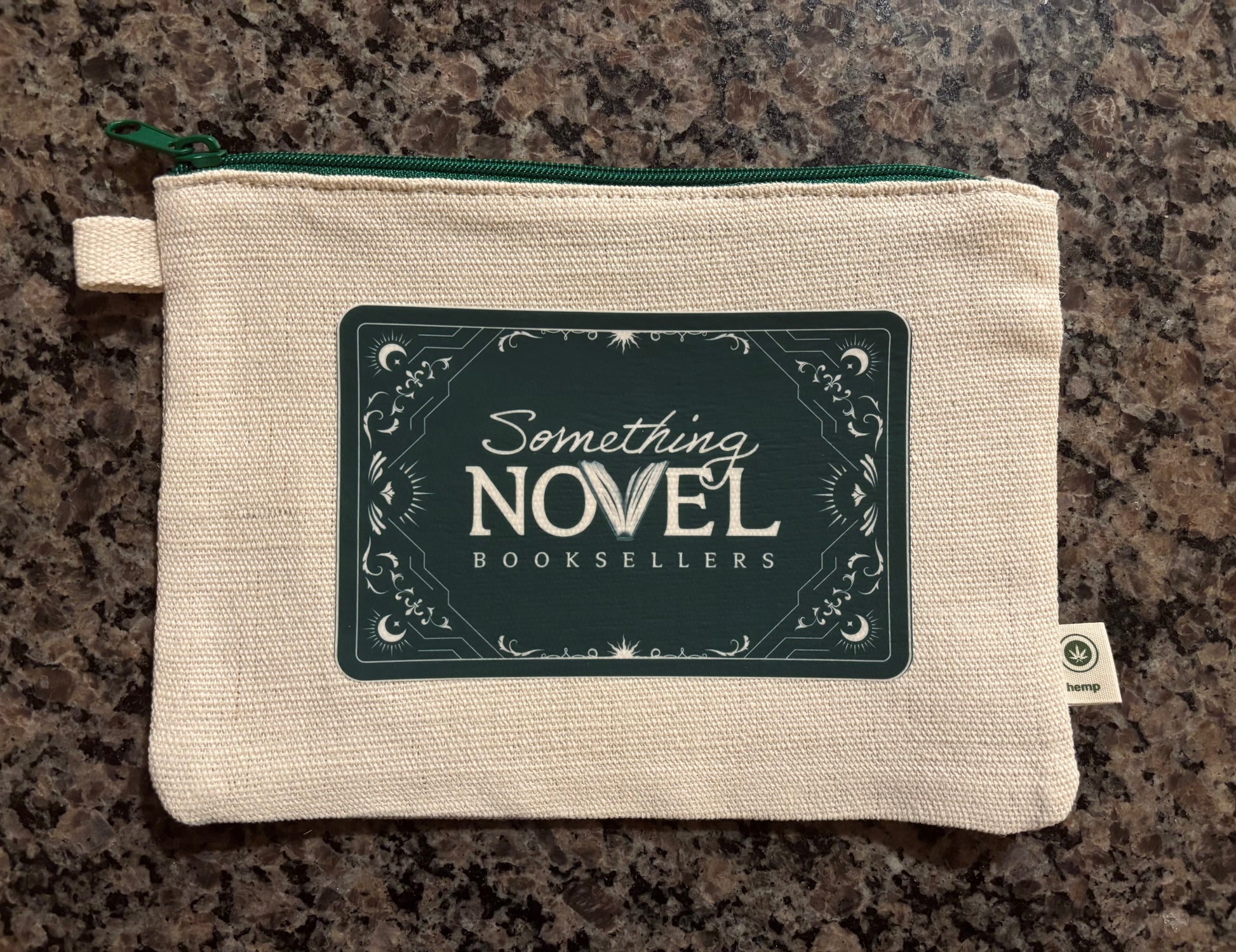 Something Novel zippered pouch
