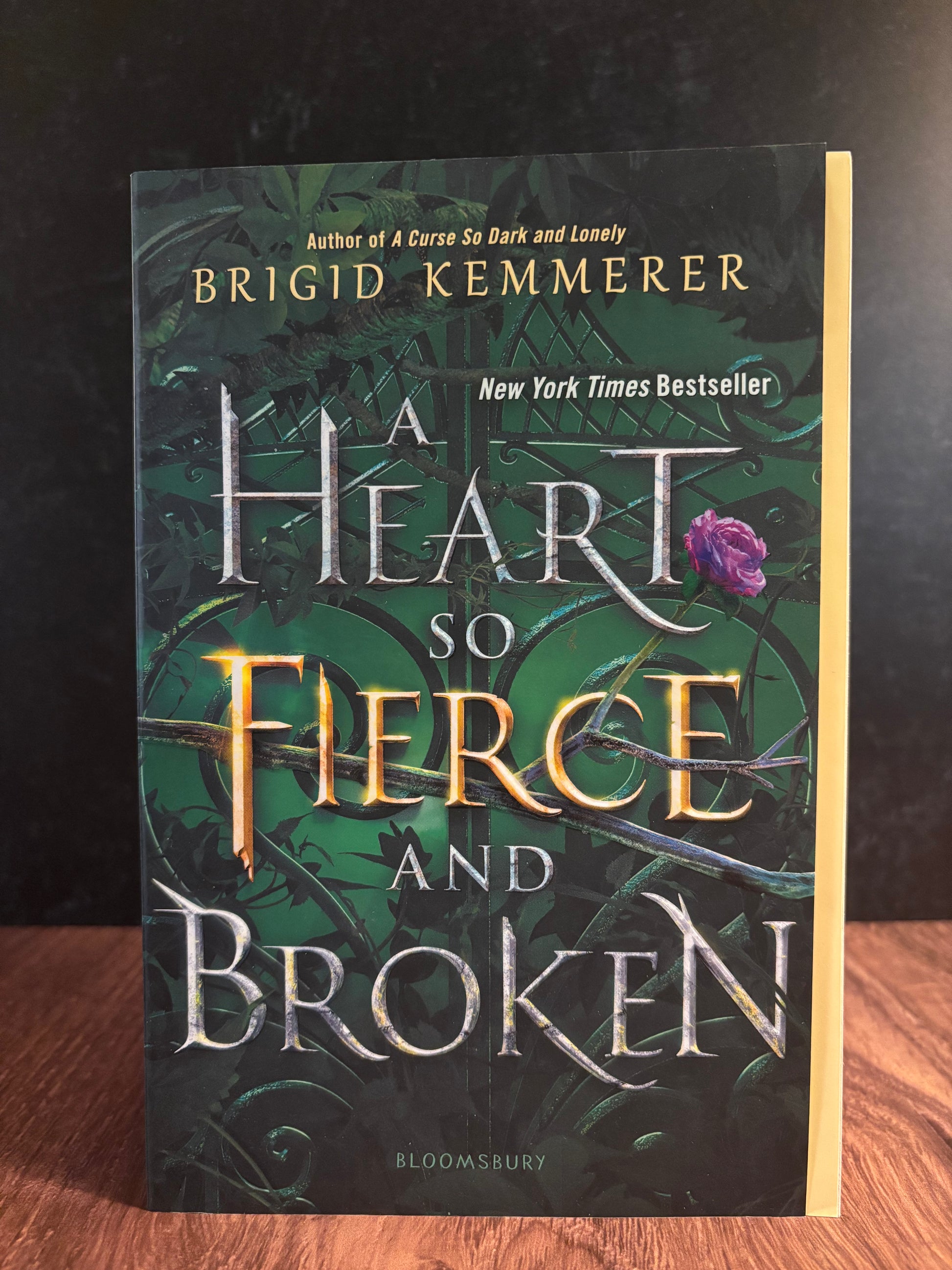 "A Heart So Fierce and Broken" by Brigid Kemmerer (Preowned Paperback)