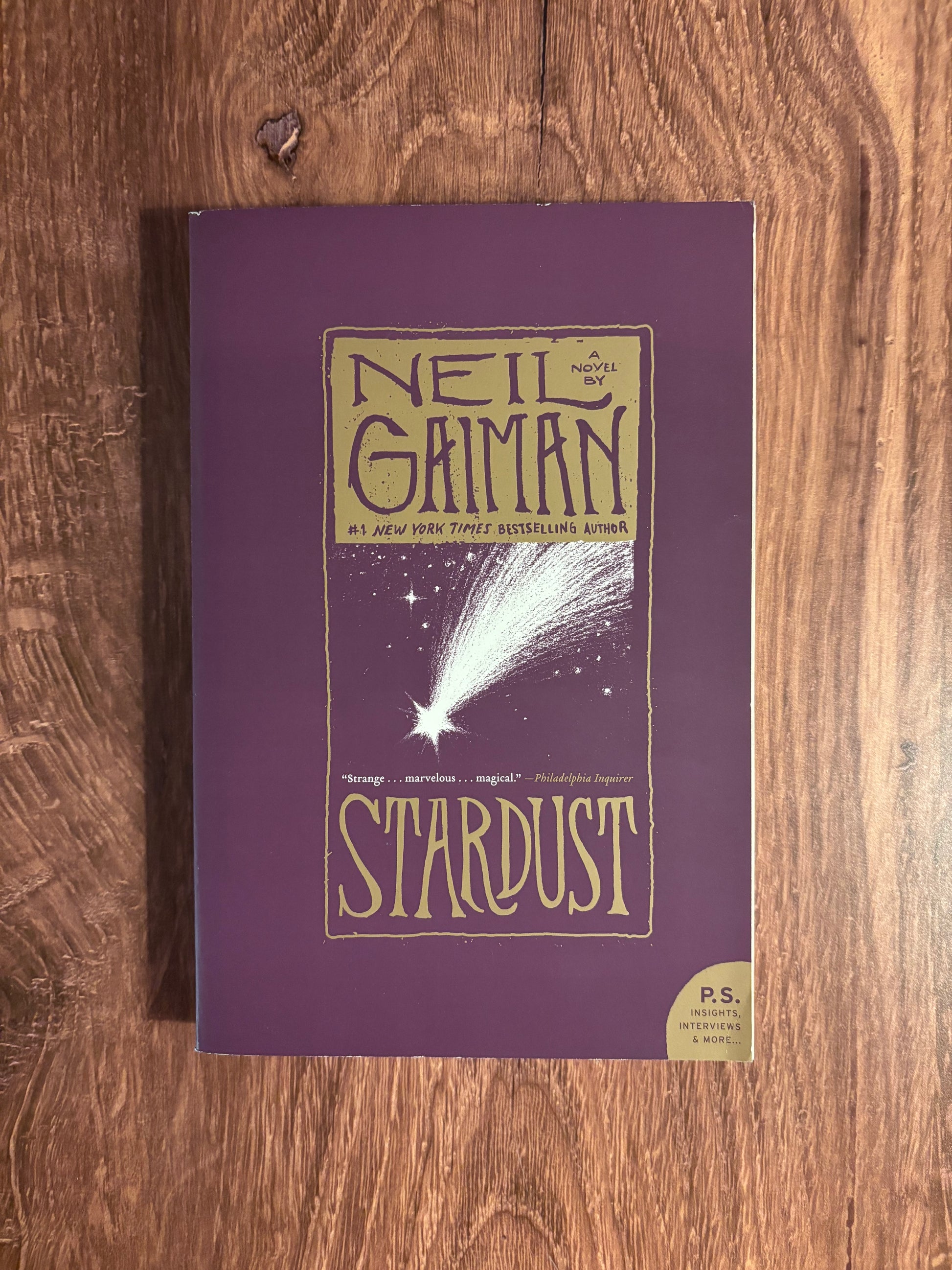 "Stardust" by Neil Gaiman (Preowned Paperback)