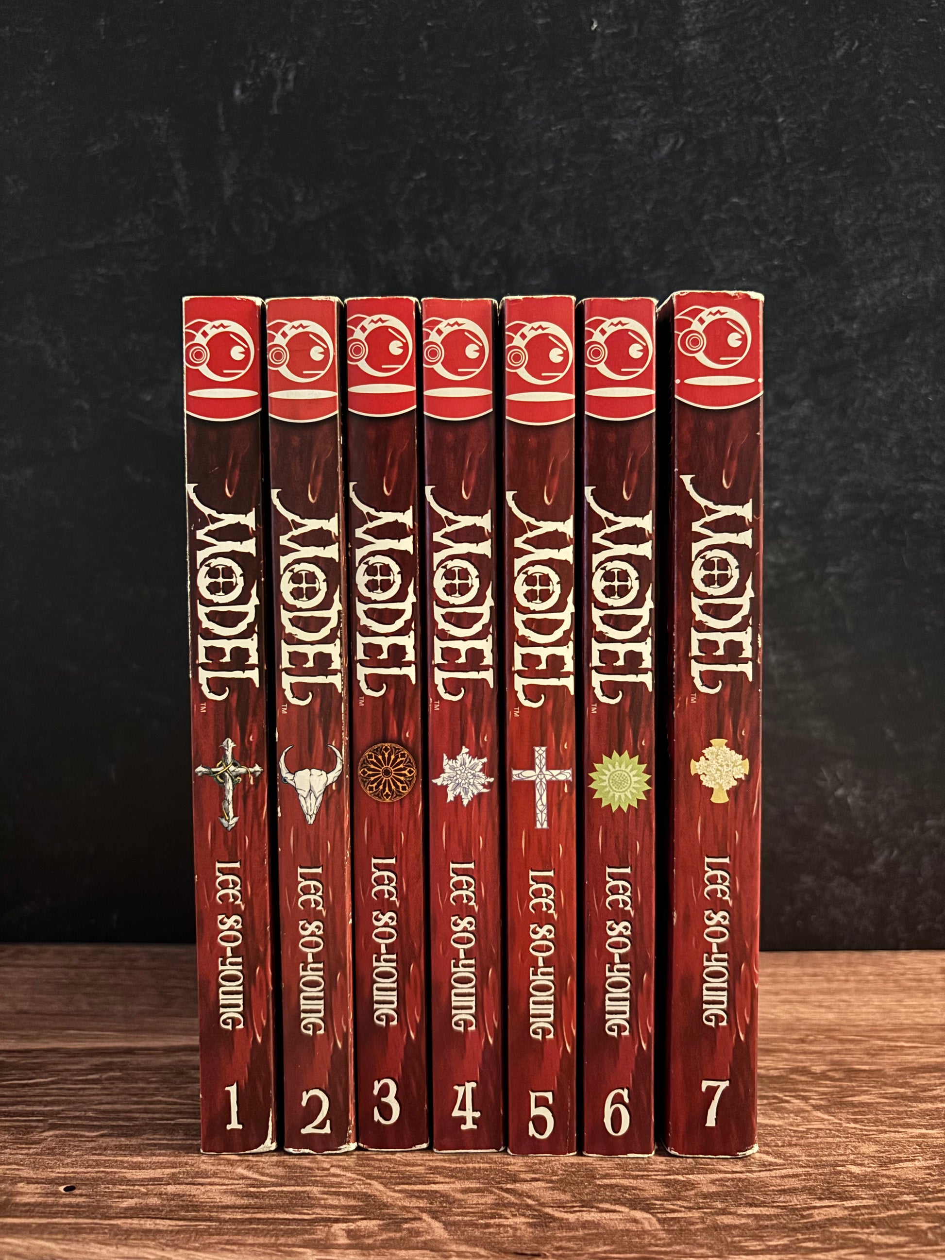 "Model" #1-7 by Lee So-Young (Preowned Manga)