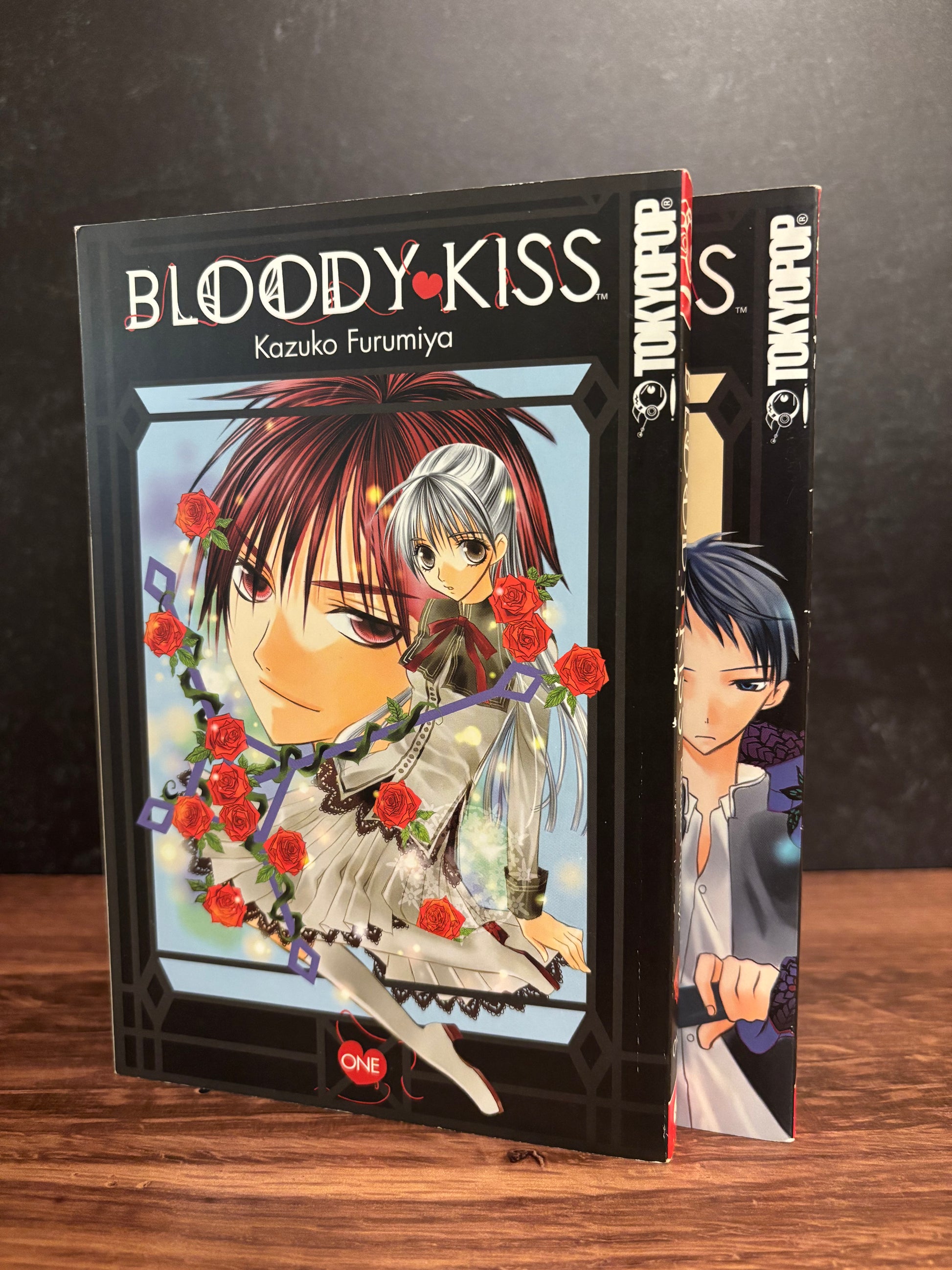"Bloody Kiss" Vol. 1 & 2 by Kazuko Furumiya (Preowned Manga)