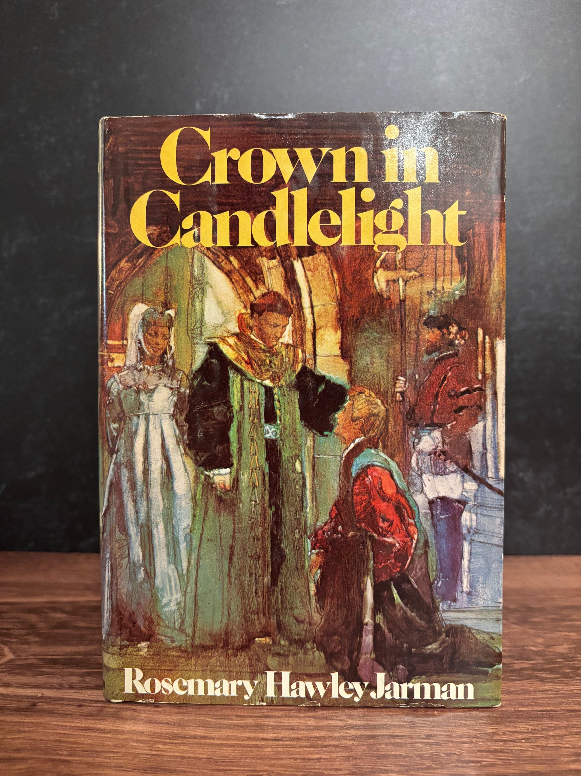 "Crown in Candlelight" by Rosemary Hawley Jarman (Preowned Hardcover)