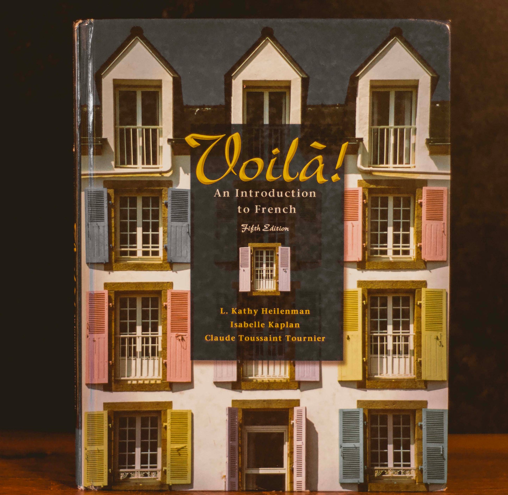 "Voilà! An Introduction To French" by L. Kathy Heilenman, et al. (Preowned Hardcover, 5th Edition)