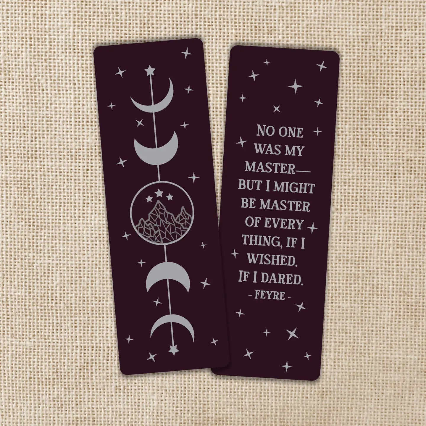 Feyre Tattoo ACOTAR Foil Bookmark | Kingom of Threads