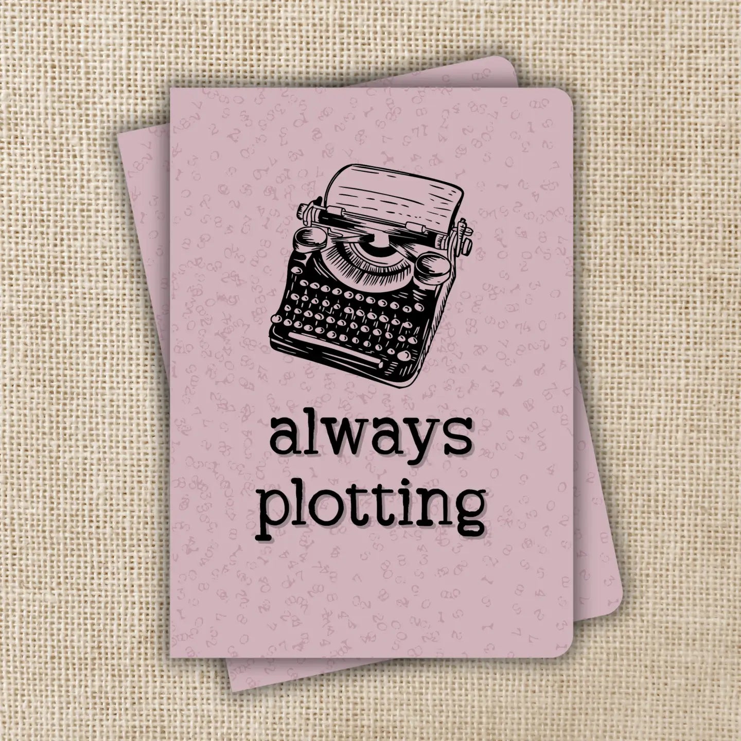 "Always Plotting" Pocket Journal | Kingdom of Threads