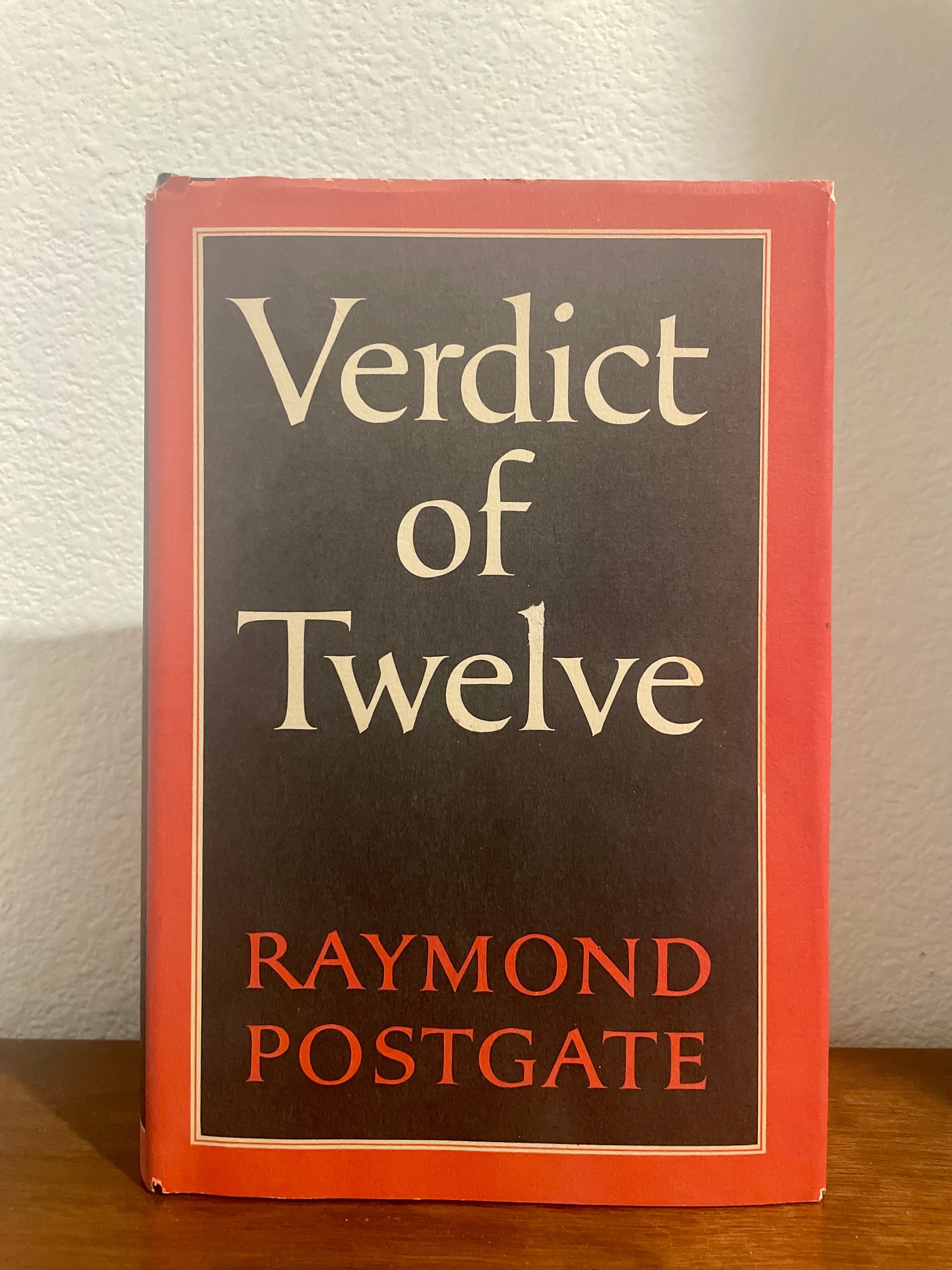 "Verdict of Twelve" by Raymond Postgate (Antique Hardcover)